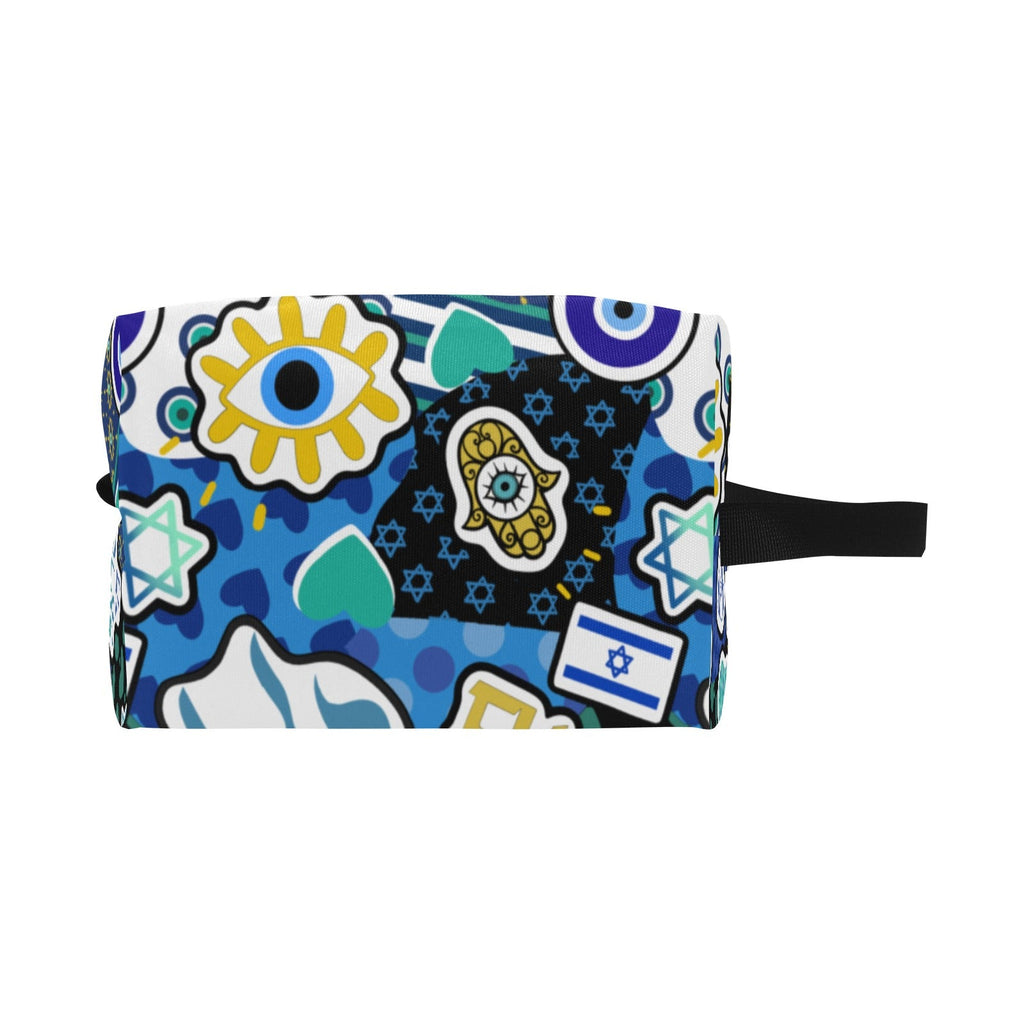 Jewish Pride Mahjong Tile or Toiletry Bag