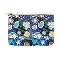 Jewish Pride Carry-All Pouch (Mahjong Tiles, Makeup, etc.) 12.5" x 8.5"