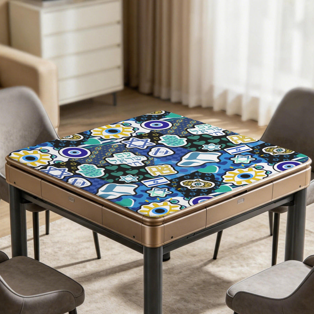 Jewish Pride Mahjong Mat 33" x 33" ( Rolled )