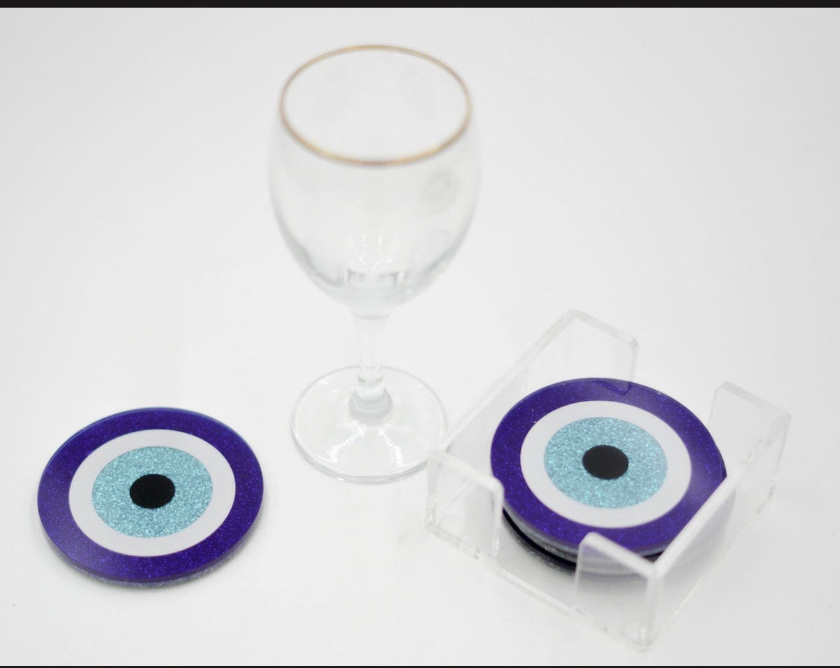 Evil Eye Coasters