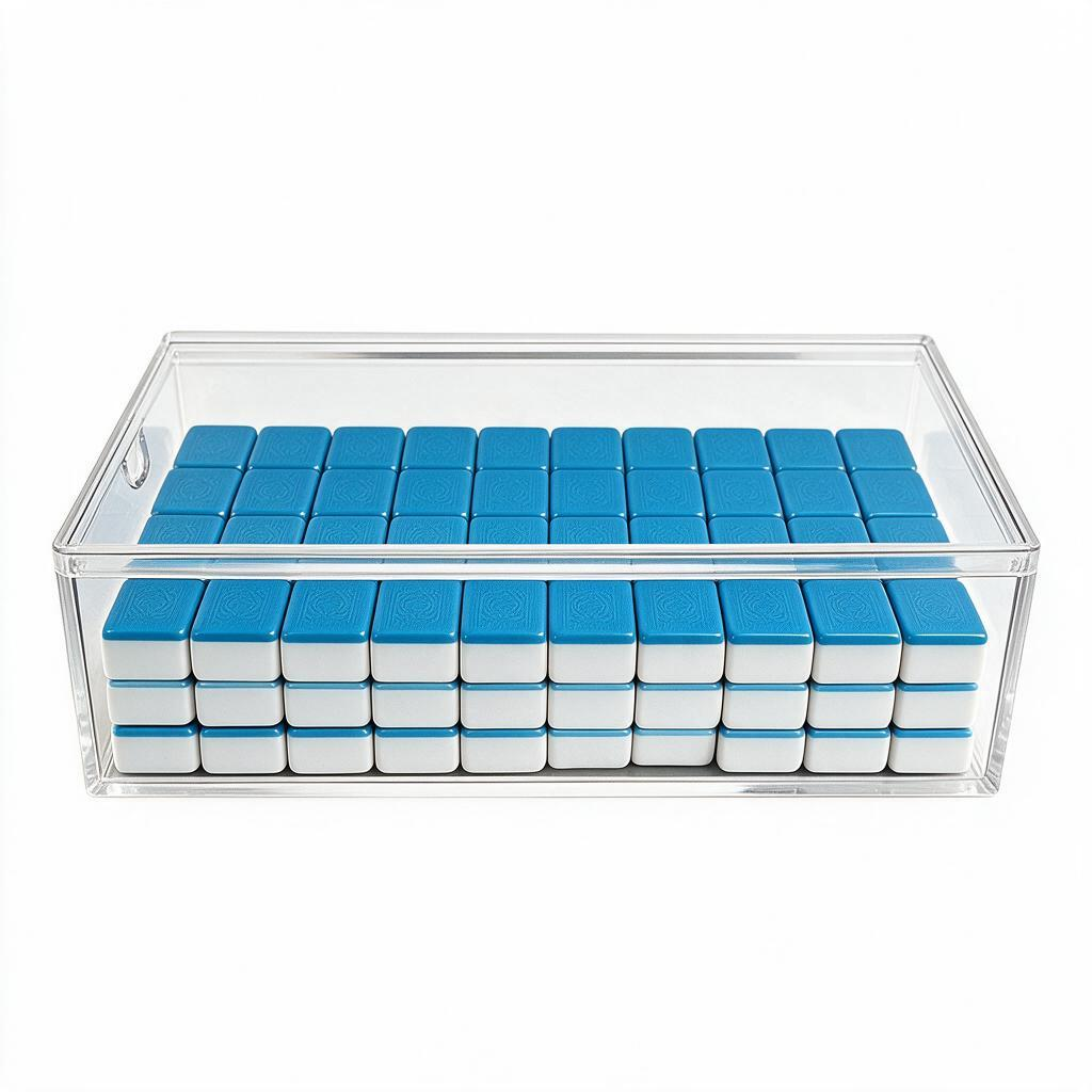 Storage Box - Acrylic with Slide Top