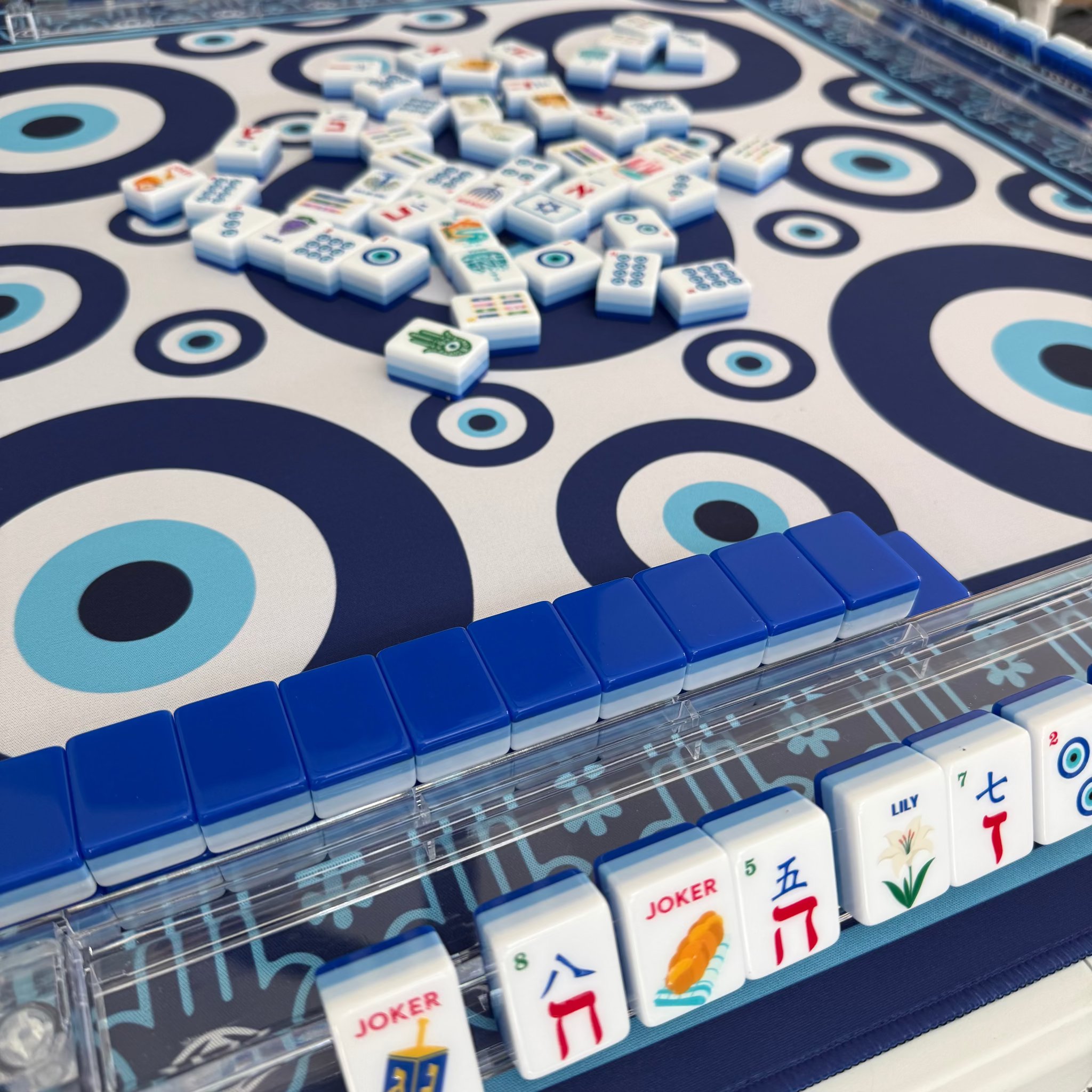 Mazel Jongg™ Mat – Evil Eye