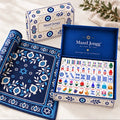Mazel Jongg™ Value Bundle – Tile Set + Pomegranate Mat
