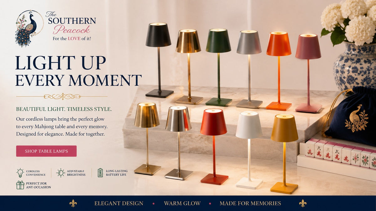 Cordless Rechargeable Table Lamp with Touch Dimming