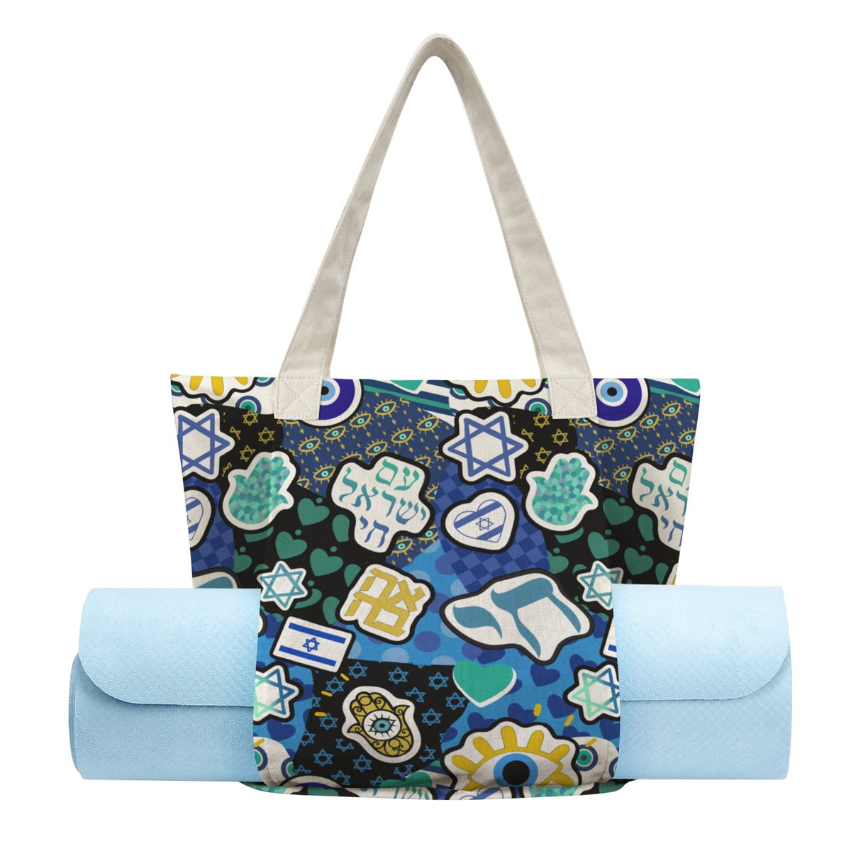 Jewish Pride Mahjong or Yoga Mat Bag